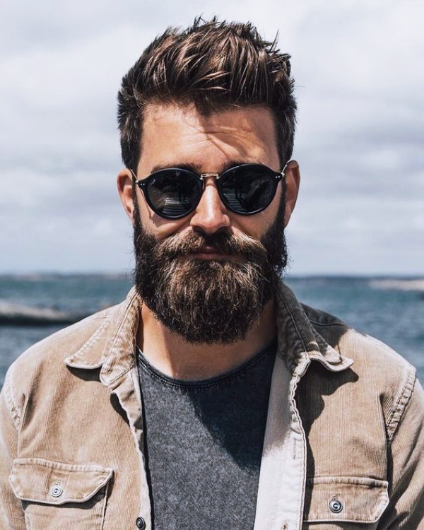 40 Hairstyles For Men With Beard 2018 Edition Machovibes
