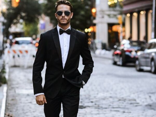 ColorsMan Fashion Novelty Mens Adjustable Tuxedo Wedding Bow Tie Necktie OS 