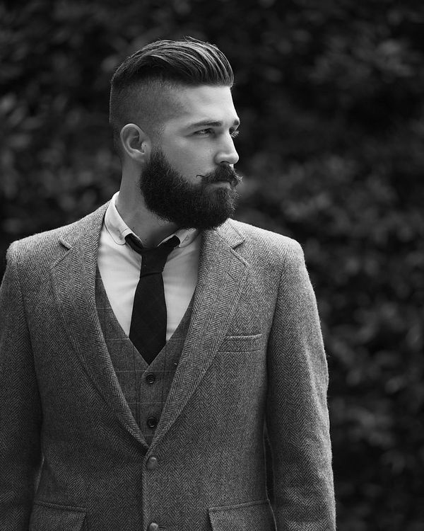40 Viral Undercut Hairstyles With Beard Machovibes