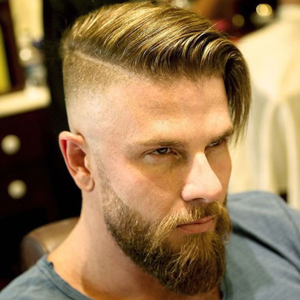 40 Viral Undercut Hairstyles With Beard Machovibes