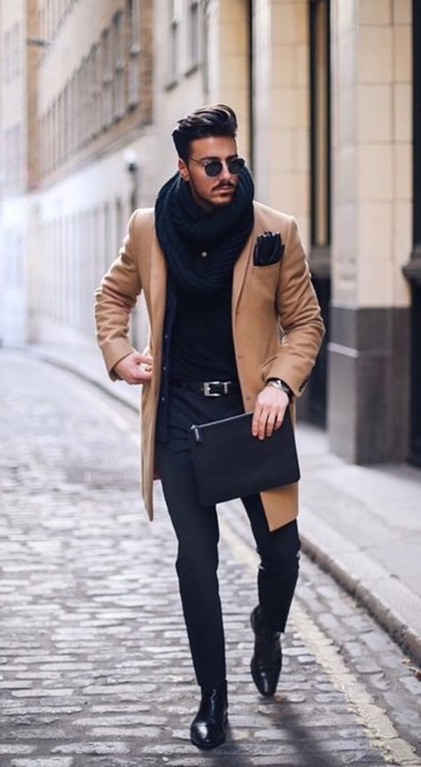 men's winter outfits 2018