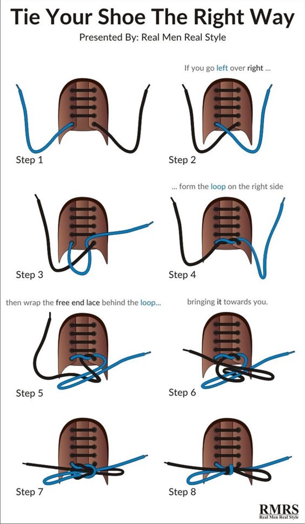 30 Different Shoelace Knot Style Tutorials Machovibes
