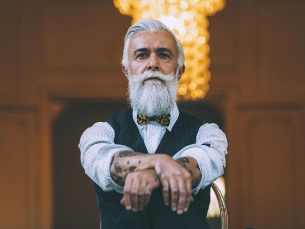 40 Modest Grey Beard Styles For Men