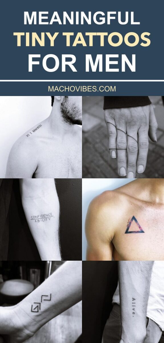 Tiny Tattoos For Men