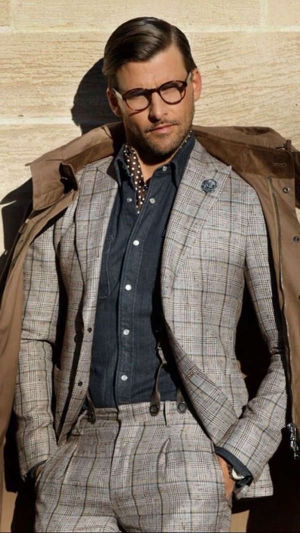 best-tailored-checkered-suits-men