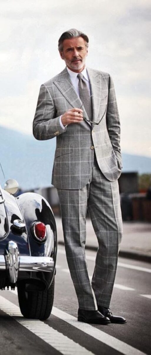 best-tailored-checkered-suits-men