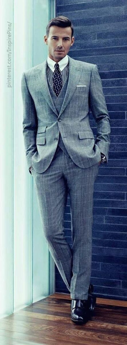 best-tailored-checkered-suits-men