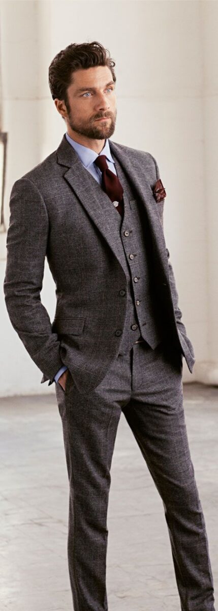 best-tailored-checkered-suits-men