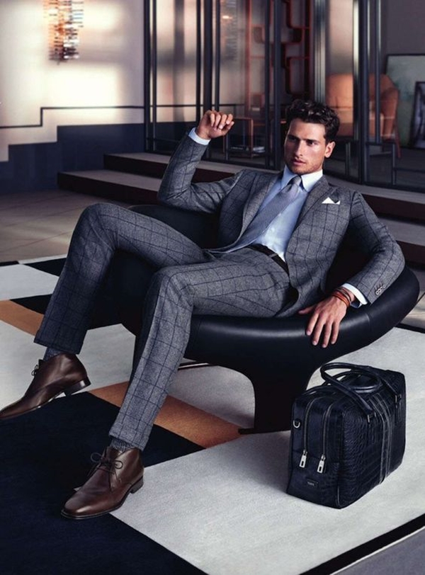 best-tailored-checkered-suits-men