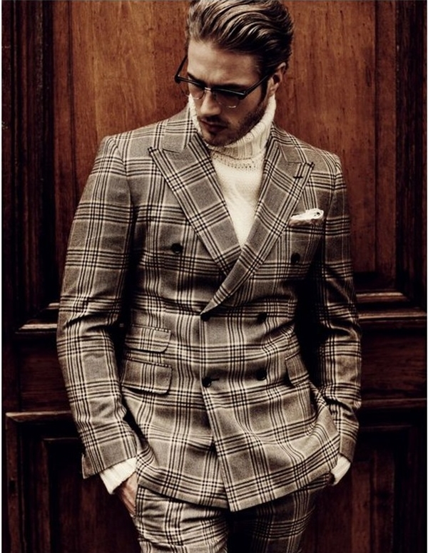 best-tailored-checkered-suits-men