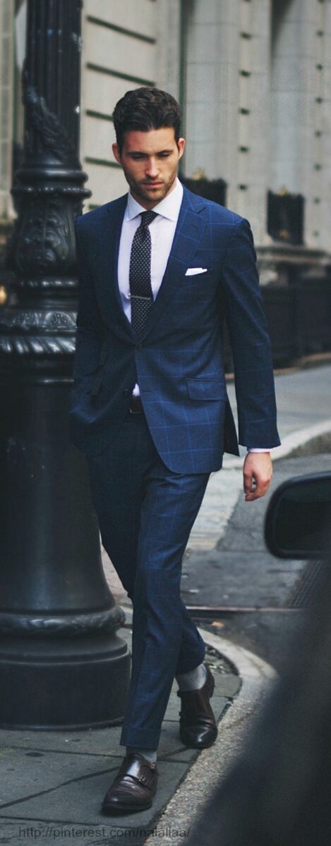 best-tailored-checkered-suits-men