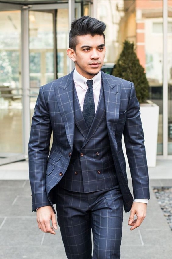 best-tailored-checkered-suits-men