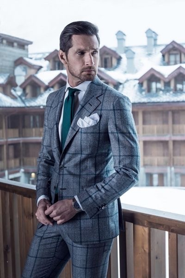 best-tailored-checkered-suits-men