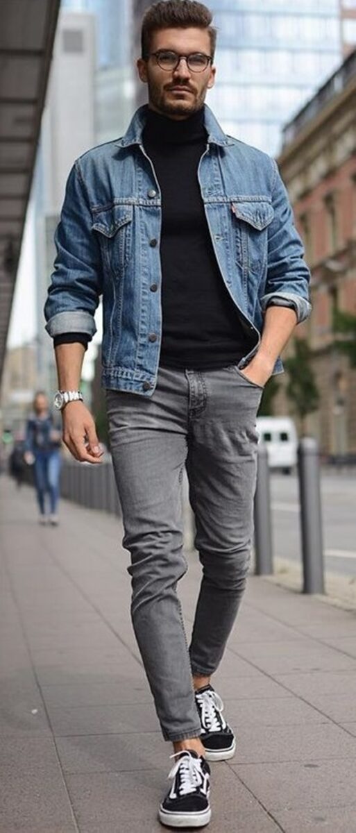 denim shirt for men