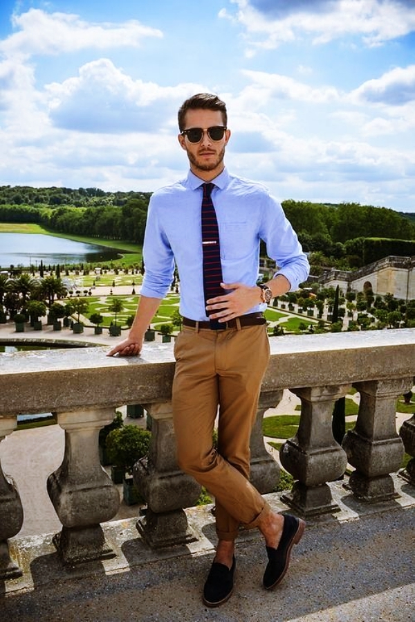 40 Best Tucked In Shirt Outfits For Men – Macho Vibes