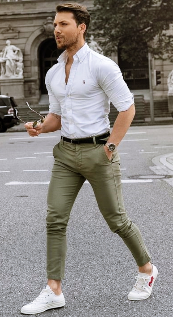 40 Best Tucked In Shirt Outfits For Men – Macho Vibes