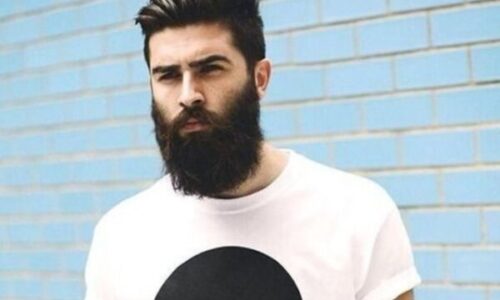 Dynamic-Hipster-Haircut-For-Men-with-a-Beard