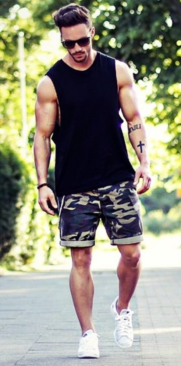 Shorts-Outfits-For-Men-to-Look-Sexy-and-Active