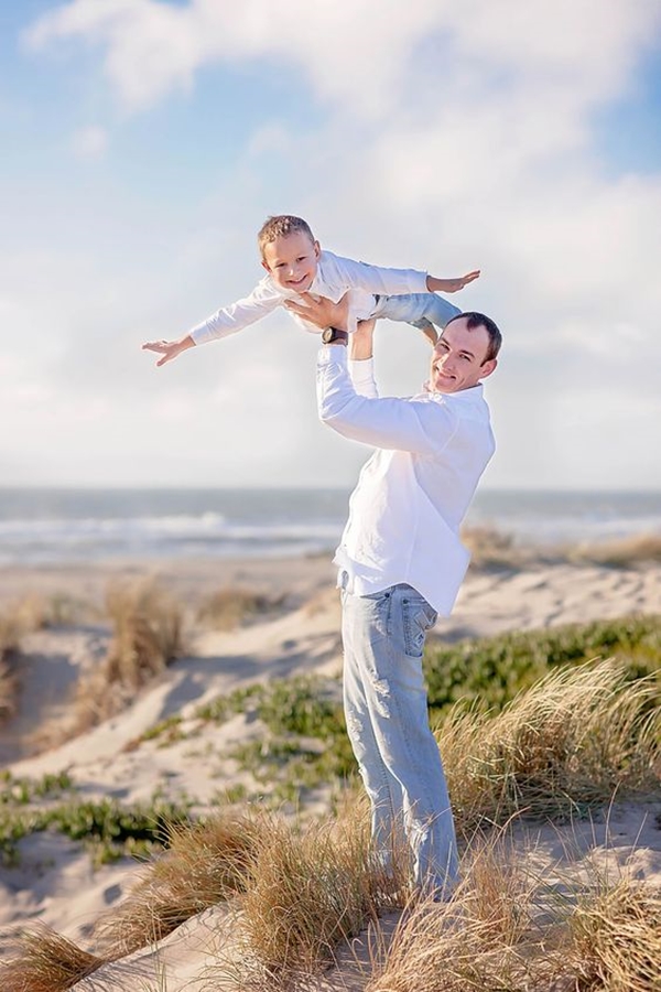 40 Best Father-Son Photography Poses – Macho Vibes