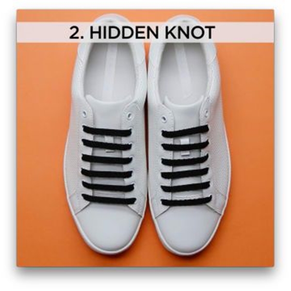 different shoe knots