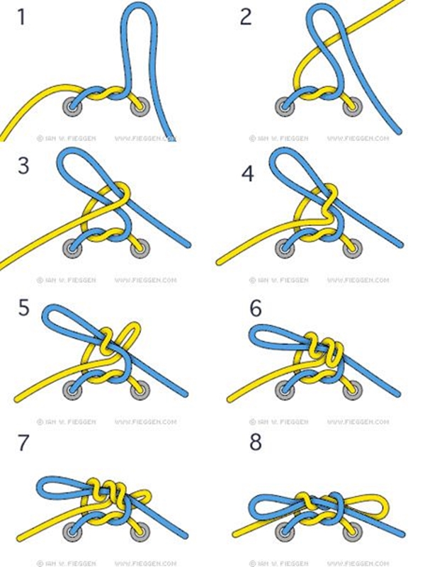 reef knot shoelaces