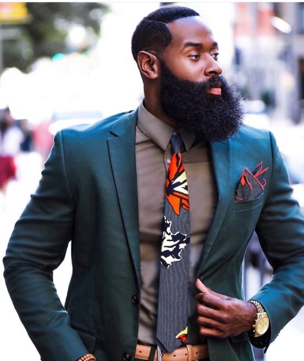 Dynamic-Black-Men-Beard-Styles