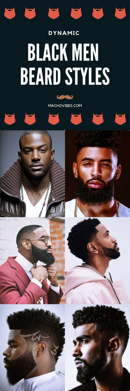 45 Dynamic Black Men Beard Styles - Machovibes