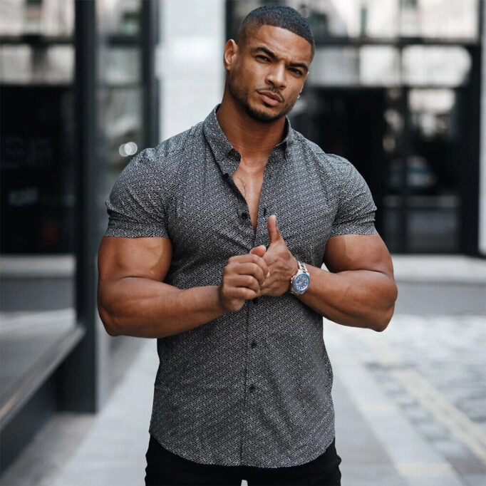 How To Look More Muscular in Clothing Macho Vibes