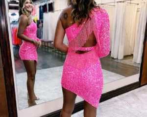 Sparkle All Day ─ The Ultimate Guide to Wearing Pink Sequined Dresses in Fashion-forward Ways